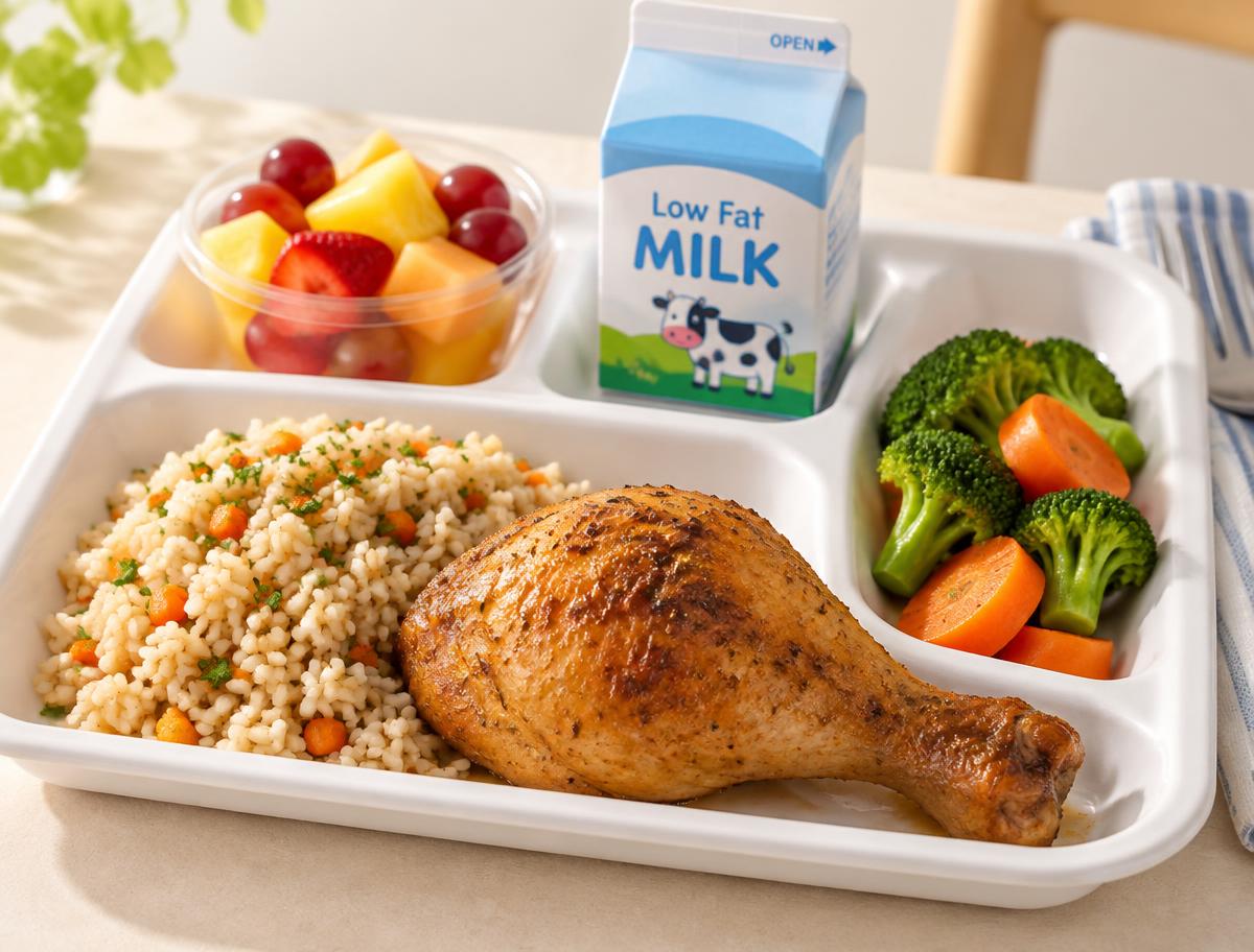 Lunch meal from Fresh Future Foods